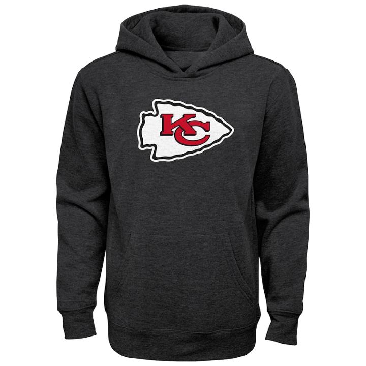 Boys 4-7 Kansas City Chiefs Promo Hoodie, Size: S 4, Gray
