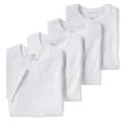 Men's Hanes Ultimate 4-pack Heavyweight Crewneck Tees, Size: Small, White