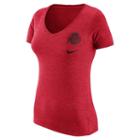 Women's Nike Ohio State Buckeyes Flash Bomb Tee, Size: Xl, Red