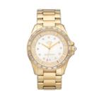 Juicy Couture Women's Charlotte Crystal Stainless Steel Watch - 1901366, Yellow