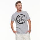 Men's Dad & Me Pizza Man Graphic Tee, Size: Xl, Med Grey