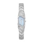Seiko Women's Tressia Diamond Stainless Steel Solar Watch - Sup331, Silver