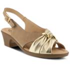 Spring Step Champeta Women's Slingback Sandals, Size: 37, Med Beige