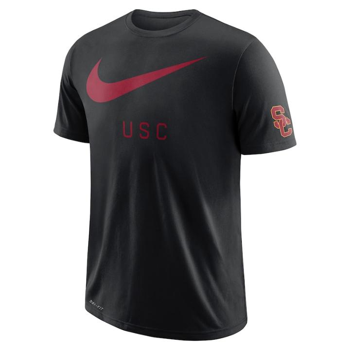 Men's Nike Usc Trojans Dna Tee, Size: Xl, Black