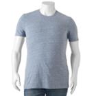 Men's Sonoma Goods For Life&trade; Heathered Everyday Tee, Size: Large, Dark Blue