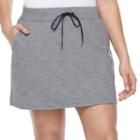 Plus Size Tek Gear&reg; Fleece Workout Skirt, Women's, Size: 1xl, Turquoise/blue (turq/aqua)