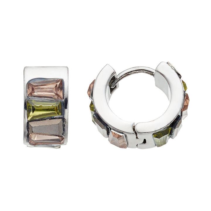 Simply Vera Vera Wang Huggie Hoop Earrings, Women's, Multicolor