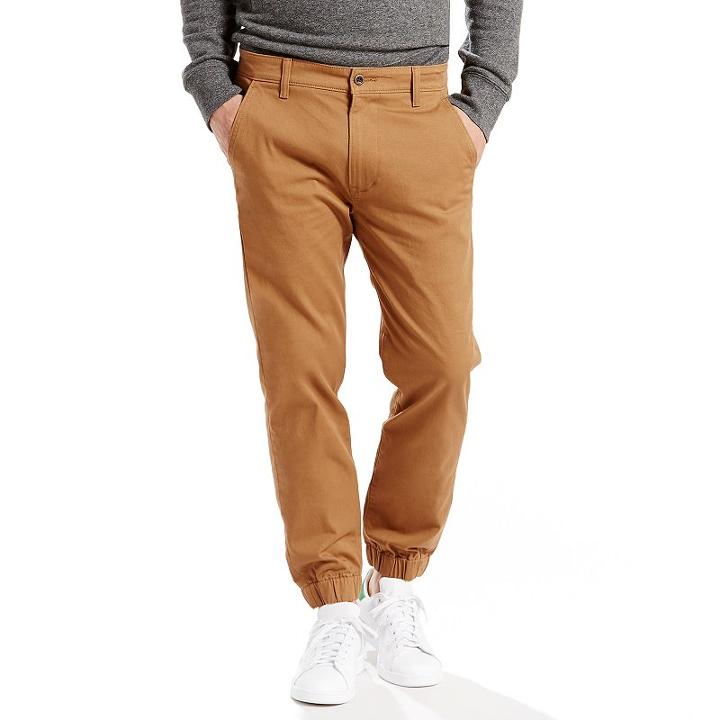 Men's Levi's&reg; Chino Joggers, Size: 34x30, Brown Oth