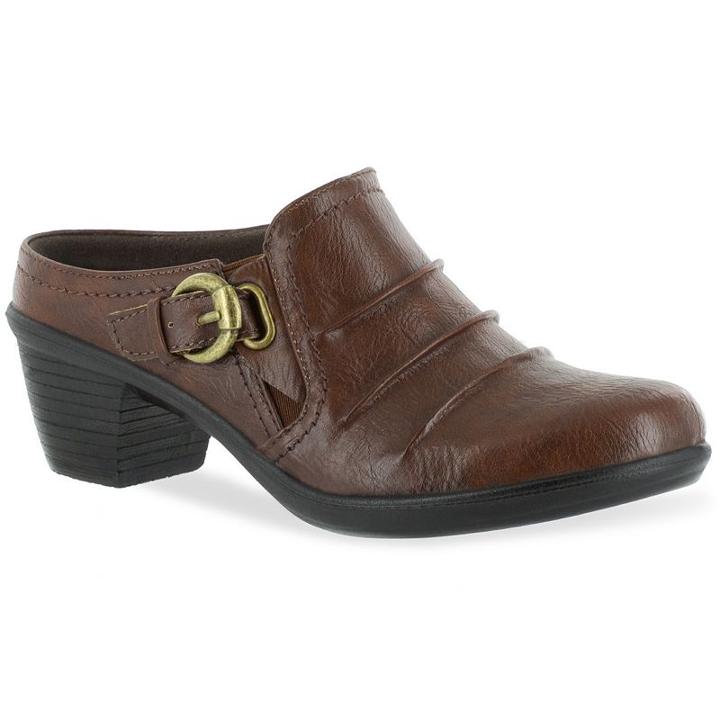 Easy Street Calm Women's Comfort Mules, Size: 7 N, Dark Brown