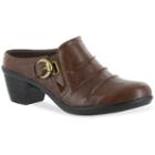 Easy Street Calm Women's Comfort Mules, Size: 7 N, Dark Brown