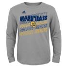 Boys 8-20 Adidas Marquette Golden Eagles Tee, Boy's, Size: M(10-12), Grey Other