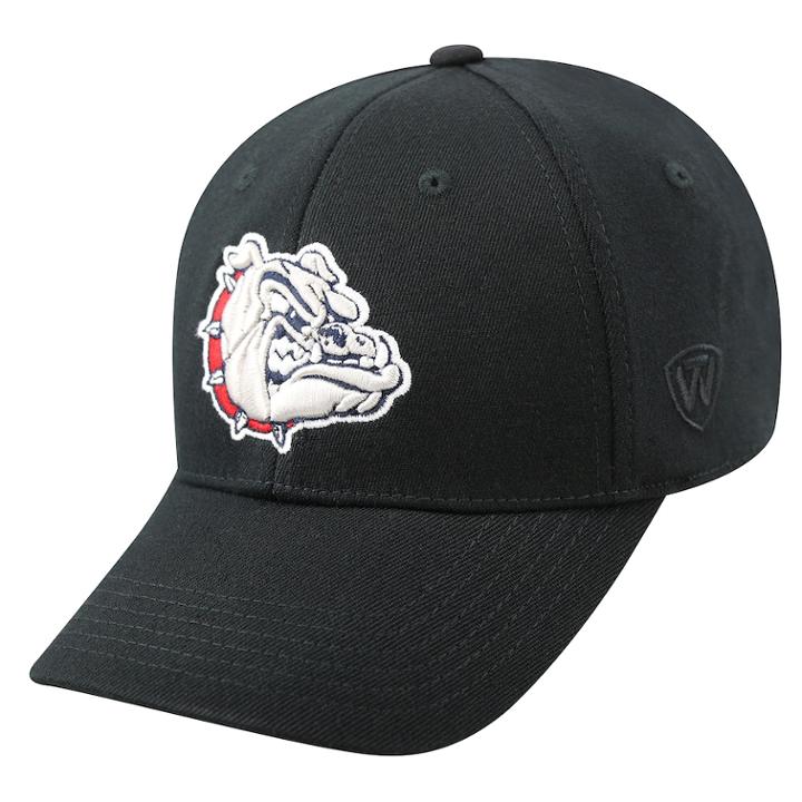 Adult Top Of The World Gonzaga Bulldogs One-fit Cap, Men's, Black