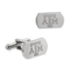 Fiora Stainless Steel Texas A & M Aggies Cuff Links, Men's, Grey