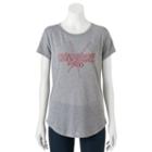 Juniors' The Print Shop Chinese Food Graphic Tee, Girl's, Size: Large, Light Grey