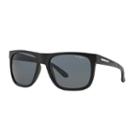 Arnette An4143 59mm Fire Drill Square Polarized Sunglasses, Adult Unisex, Dark Grey