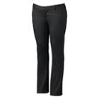 Juniors' Plus Size Lee Uniforms Straight-leg Pants, Girl's, Size: 18 W, Black