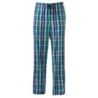 Men's Croft & Barrow&reg; True Comfort Woven Lounge Pants, Size: Small, Med Green