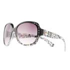 Girls So&reg; Rhinestone Rectangle Sunglasses, Black