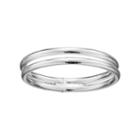 Lc Lauren Conrad Double Band Toe Ring, Women's, Silver
