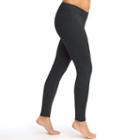 Women's Snow Angel Luxe Lace Base Layer Leggings, Size: Small, Black