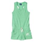 Girls 7-16 Nike Vintage Nep Racerback Romper, Girl's, Size: Xl, Green Oth