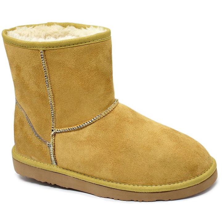 Lamo Classic Women's Fleece Ankle Boots, Girl's, Size: 6, Brown