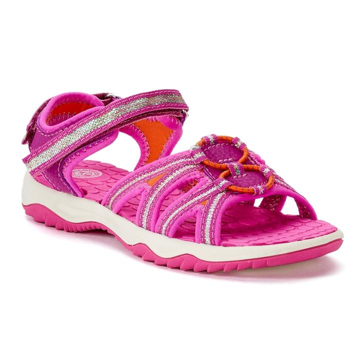 So&reg; Audience Girls' Sandals, Size: 13, Med Pink