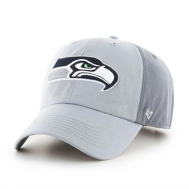 Adult '47 Brand Seattle Seahawks Storm Northside Clean Up Adjustable Cap, Ovrfl Oth