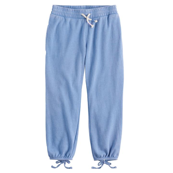 Girls 7-16 So&reg; Faux-bow Back Jogger Pants, Size: 7-8, Med Blue