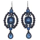 Simply Vera Vera Wang Blue Statement Drop Earrings, Women's