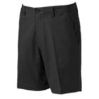 Men's Croft & Barrow&reg; True Comfort Classic-fit Stretch Flat Front Shorts, Size: 42, Black