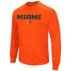 Men's Campus Heritage Miami Hurricanes Setter Tee, Size: Xxl, Drk Orange