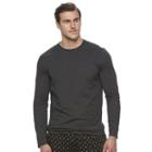 Big & Tall Apt. 9&reg; Premier Flex Classic-fit Stretch Crewneck Tee, Men's, Size: Xl Tall, Dark Grey