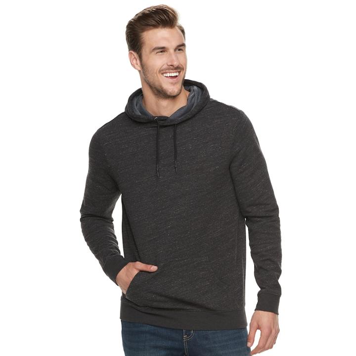 Big & Tall Urban Pipeline&reg; Awesomely Soft Ultimate Fleece Popover Hoodie, Men's, Size: 3xl Tall, Med Grey