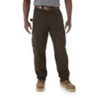 Men's Wrangler Riggs Workwear Relaxed-fit Ripstop Ranger Pants, Size: 36x36, Brown