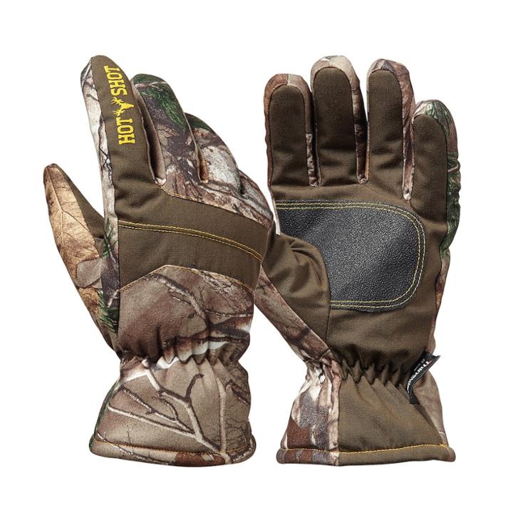 Boys Hot Shot Realtree Camouflage Defender Gloves, Size: S/m, Blue Other