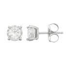 10k White Gold 1 Ct. T.w. Diamond Stud Earrings, Women's