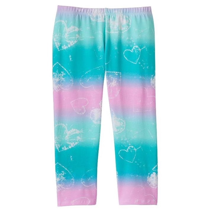 Girls 7-16 & Plus Size So&reg; Patterned Capri Leggings, Girl's, Size: 10, Lt Purple
