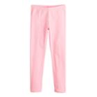 Girls 4-10 Jumping Beans&reg; Solid Full-length Leggings, Size: 5, Light Pink