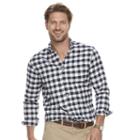 Men's Sonoma Goods For Life&trade; Flexwear Classic-fit Oxford Stretch Button-down Shirt, Size: Large, White Oth