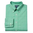 Big & Tall Croft & Barrow&reg; True Comfort Regular-fit Dress Shirt, Men's, Size: 20 34/5t, Green