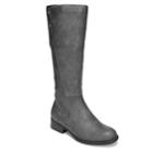 Lifestride Xripley Women's Knee High Riding Boots, Size: Medium (8), Dark Grey