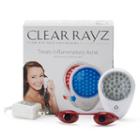 Quasar Clear Rayz Red & Blue Light Acne Treatment Device, White
