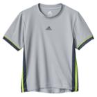 Boys 4-7x Adidas Climacool Mesh Tee, Boy's, Size: 7, Silver