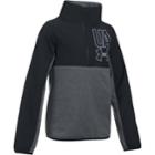 Girls 7-16 Under Armour Phenom Fleece 1/2-snap Pullover, Size: Small, Black