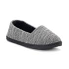 Women's Totes Andrea Space-knit A-line Slippers, Size: Medium, Black