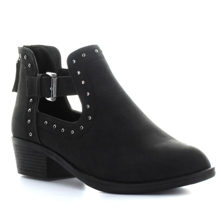 Seven7 Mr. Stokely Women's Ankle Boots, Size: 8, Black