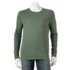 Men's Sonoma Goods For Life&trade; Garment-dyed Pocket Tee, Size: Xl, Green