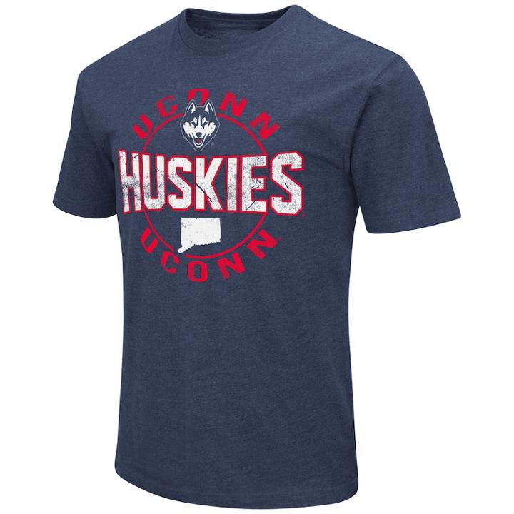 Men's Uconn Huskies Game Day Tee, Size: Xxl, Dark Blue