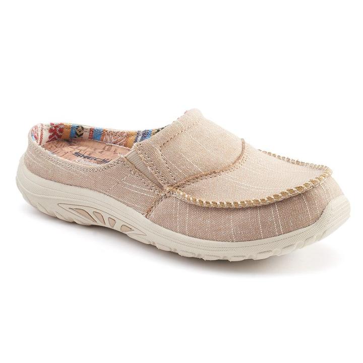Skechers Relaxed Fit Reggae Fest Rebel Women's Slip-on Clogs, Size: 5.5, Natural